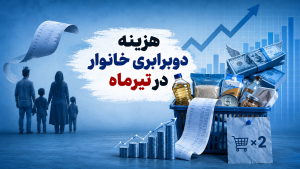 هزینه دوبرابری خانوار در تیرماه ۱۴۰۵