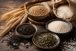 ارزی گندم، چای و برنج