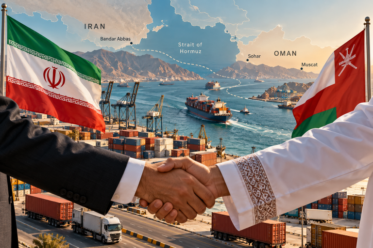 تغییر مسیر تجارت در تنگه هرمز؛ فرصت ایجاد کریدور جدید ایران و عمان