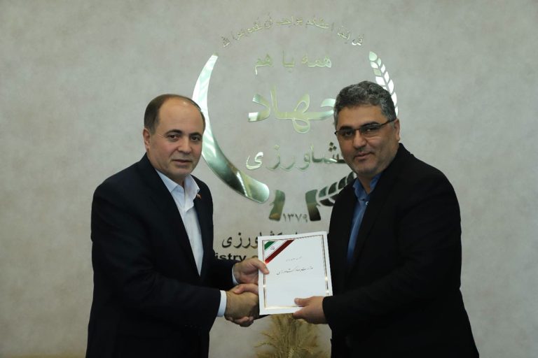با صدور حکمی از سوی وزیر جهاد کشاورزی، سرپرست سازمان مرکزی تعاون روستایی منصوب شد.